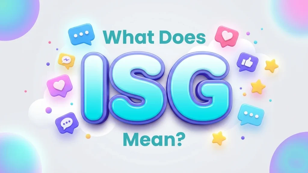 what does isg mean