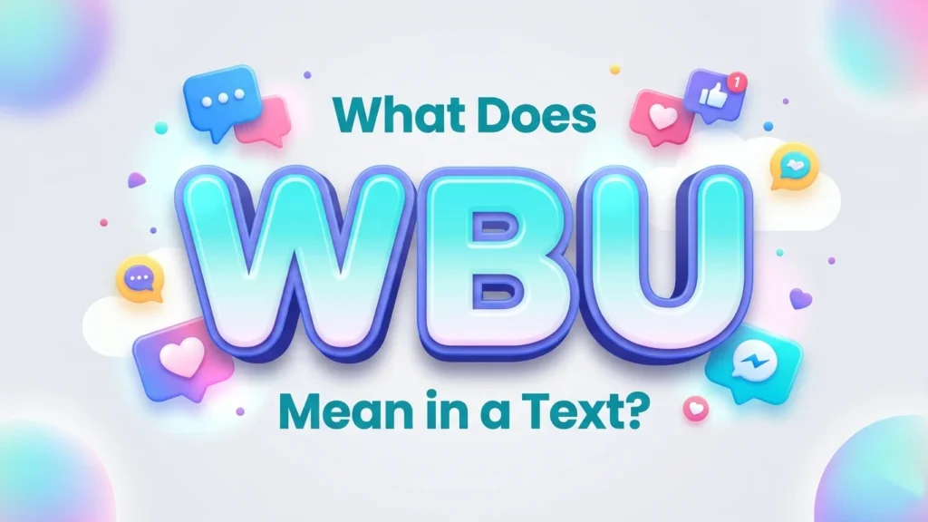 What Does WBU Mean in a Text? Meaning, Uses & Examples