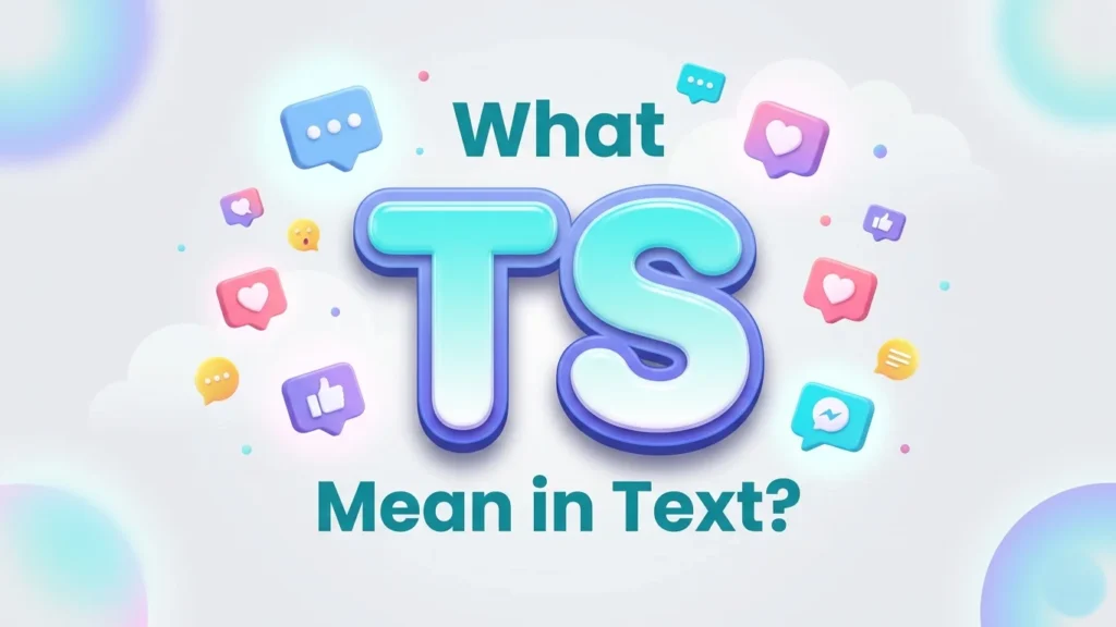 what ts mean in text