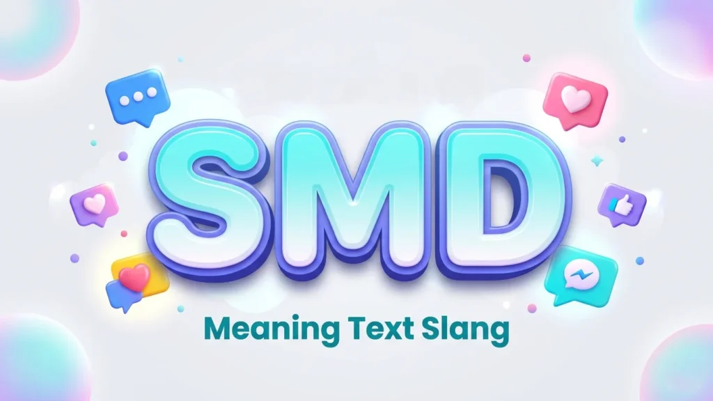 smd meaning text slang