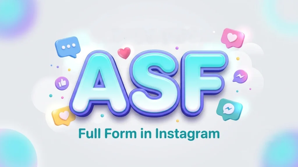 asf full form in instagram