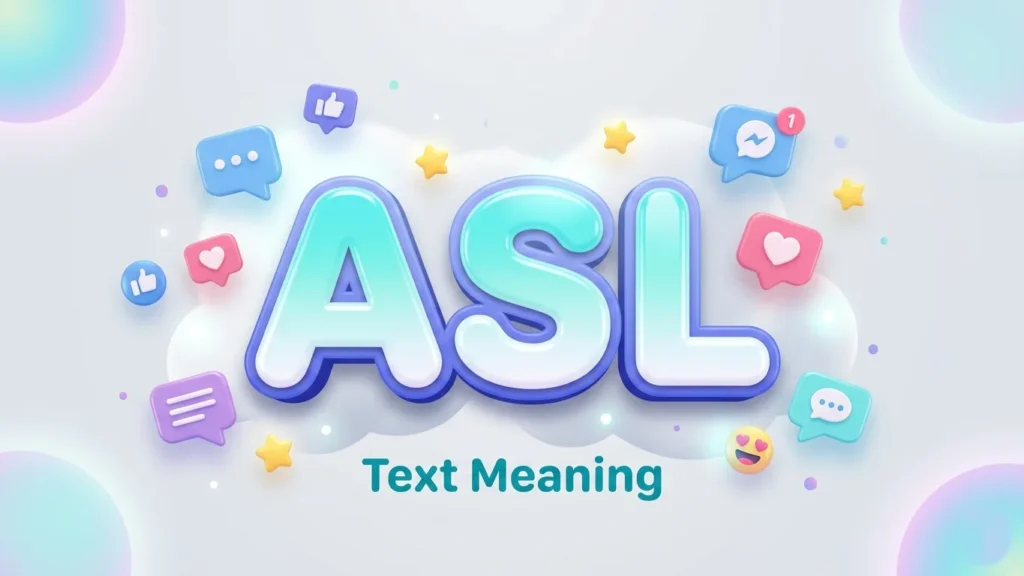 asl text meaning