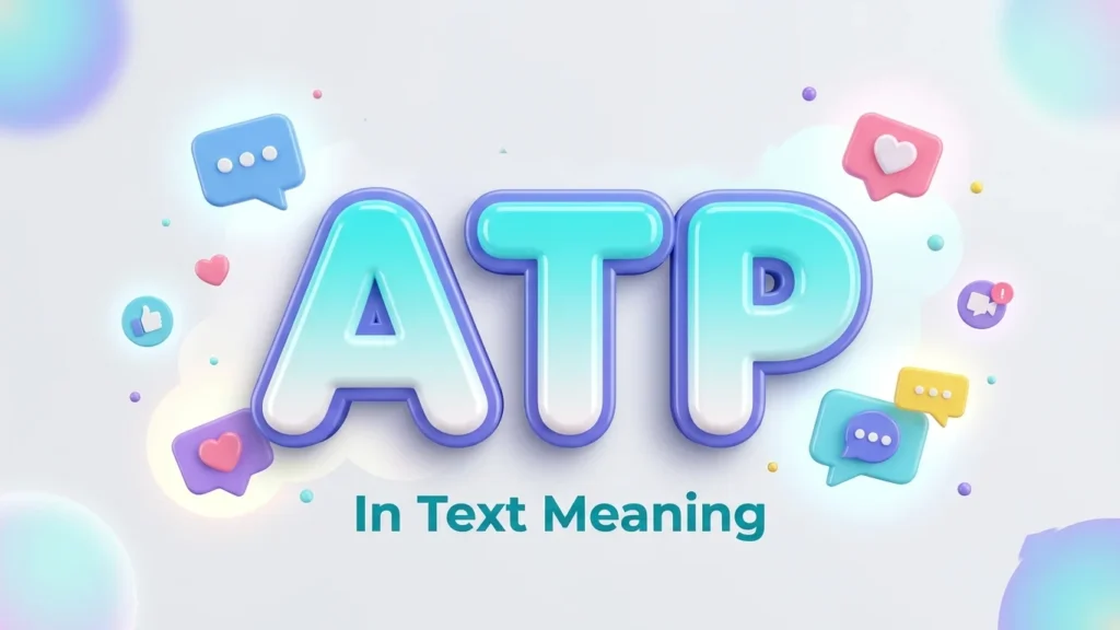 atp in text meaning