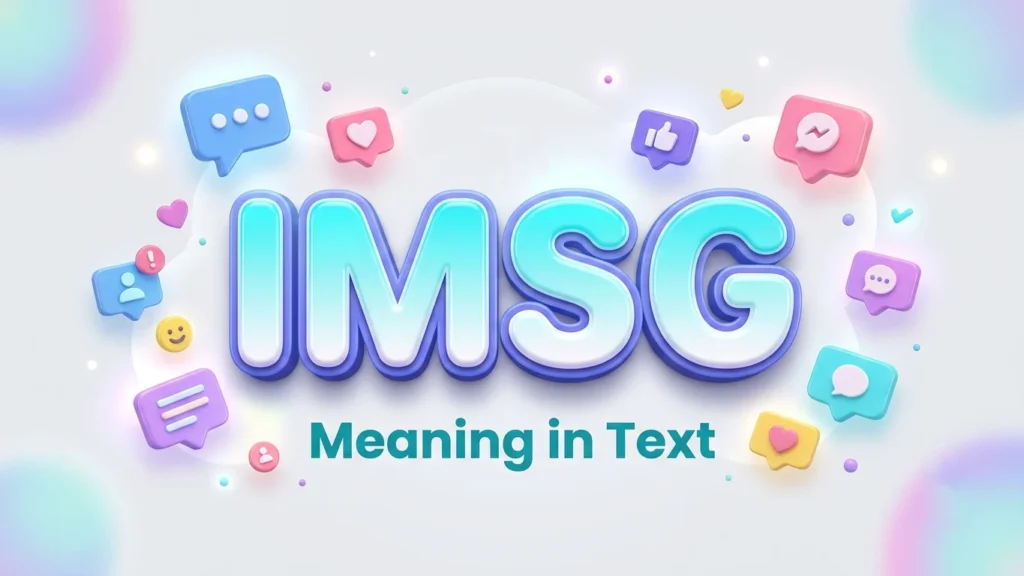 imsg meaning in text