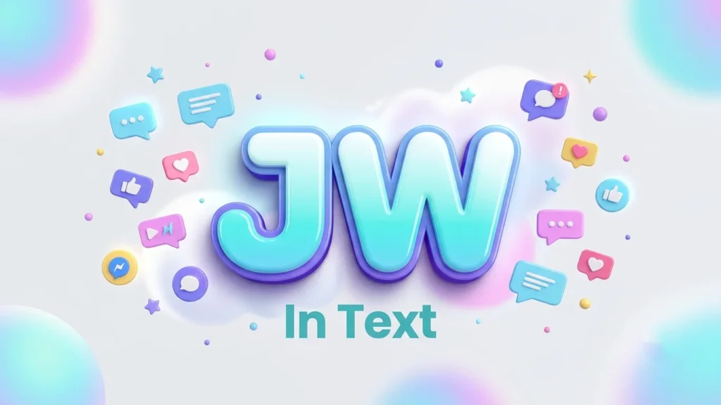 JW in Text Meaning: What JW Stands for in Messages