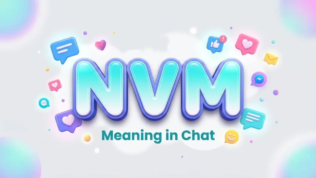 NVM Meaning in Chat: Definition, Examples & Texting Guide