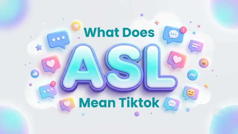 what does asl mean tiktok