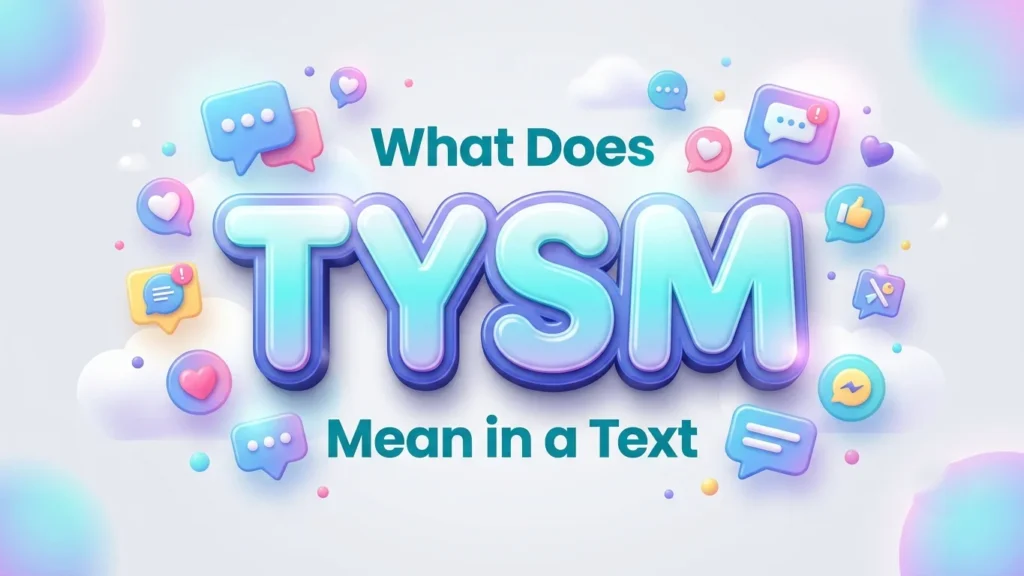 What Does TYSM Mean in a Text? Complete Meaning Guide
