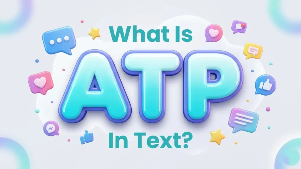 what is atp in text