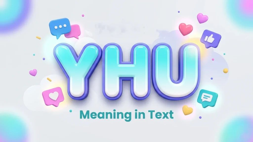 yhu meaning in text