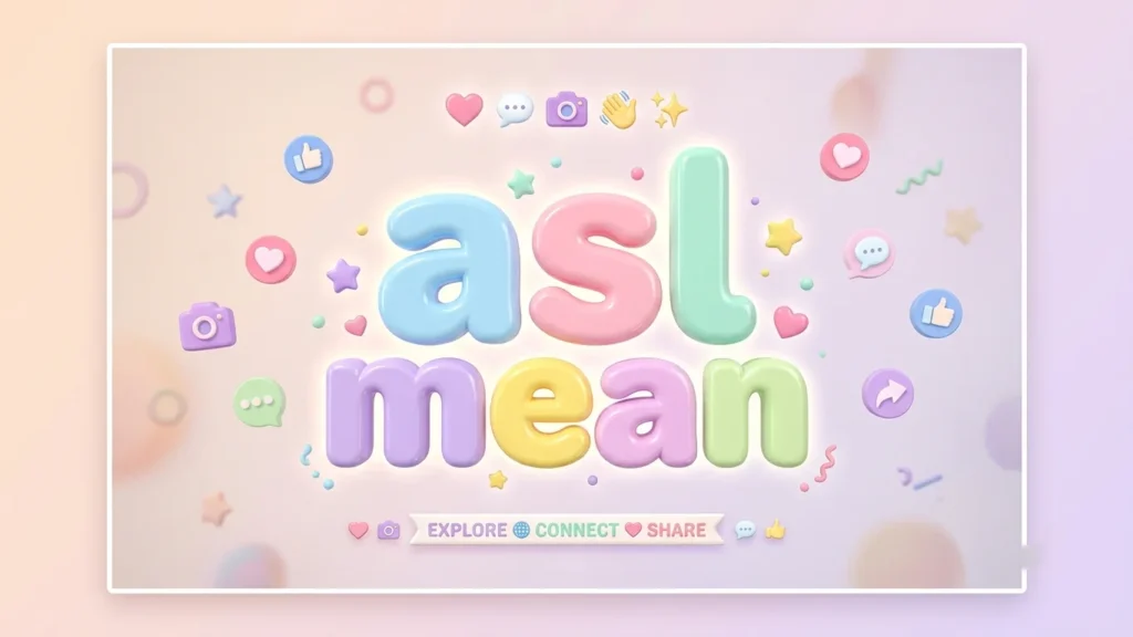 asl mean